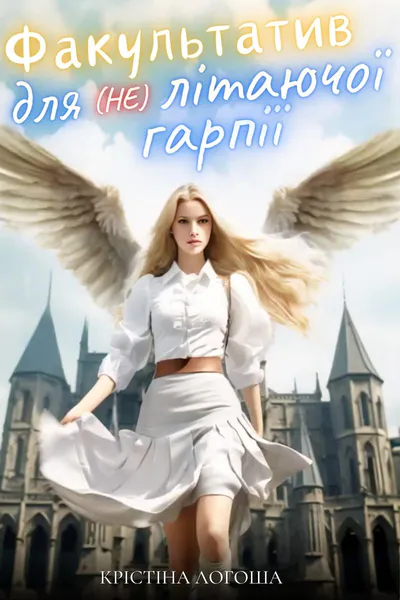 Обкладинка аудіокниги «Факультатив для (не) літаючої гарпії»